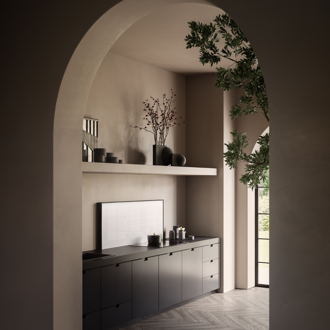 FotoDe Air-Wall is een discrete oplossing voor de eigentijdse keuken